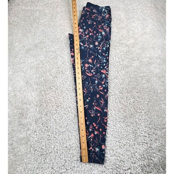 Sweaty Betty Power 7/8 Length Legging Beetle Blue Mystical Floral - Picture 10 of 12